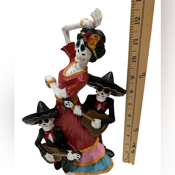 Halloween Day Of The Dead 12" Tall Figurine Statue New No Box - Picture 8 of 8
